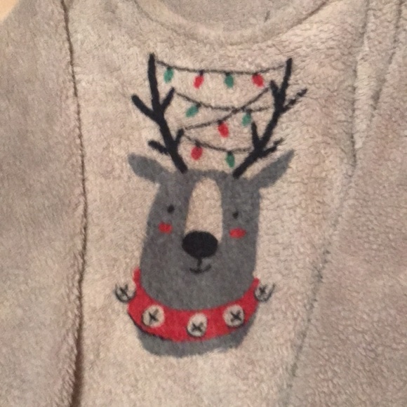 Reindeer Christmas pajamas size small worn 1 time - Picture 2 of 4